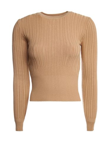 Blusão Tricot Manga Longa Feminino CAQUI