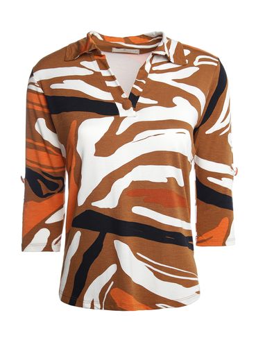 Blusa Manga 3/4 Autentique Feminina MARROM