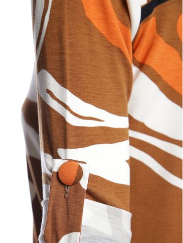 Blusa Manga 3/4 Autentique Feminina MARROM
