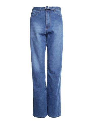 Calça Jeans Reta Feminina AZUL