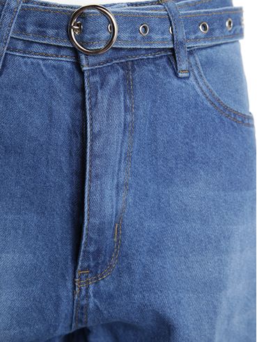 Calça Jeans Reta Feminina AZUL