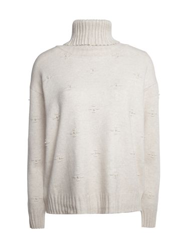 Blusão Tricot Gola Alta Feminino AREIA