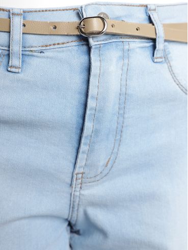 Calça Jeans Cigarrete Feminina AZUL CLARO