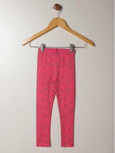 Calça Legging Infantil Para Menina - PINK