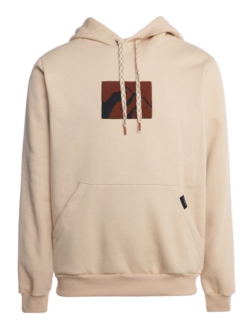 Moletom Canguru Com Capuz Masculino BEGE