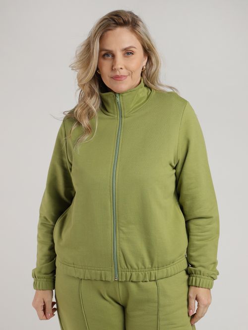 Jaqueta Autentique Plus Size Feminina VERDE