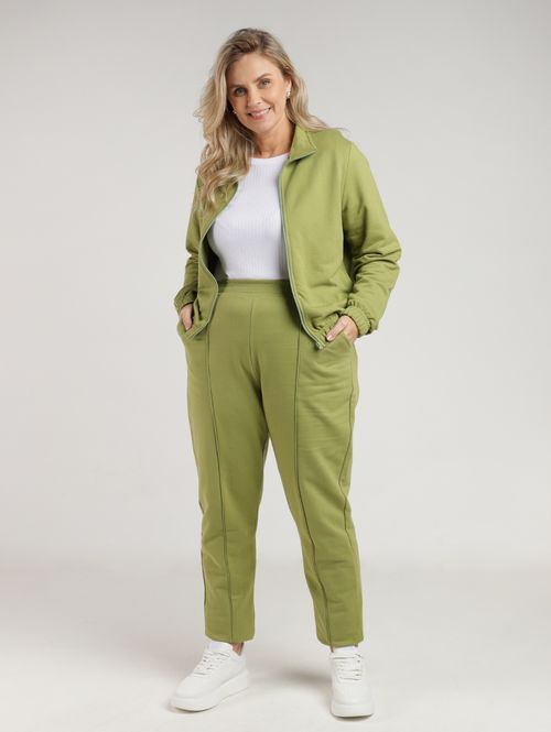 Jaqueta Autentique Plus Size Feminina VERDE
