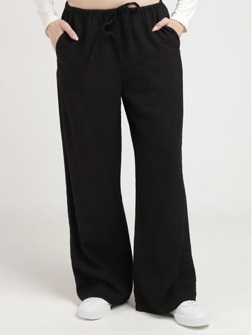 Calça Wide Leg Autentique Feminina PRETO