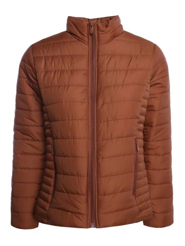 Jaqueta Puffer Feminina MARROM