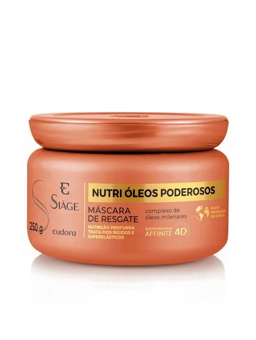 Máscara Capilar Nutri Óleos Poderosos Siàge Incolor