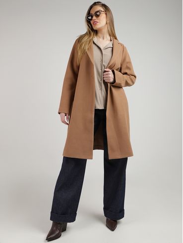 Camisa Malha Autentique Feminina BEGE