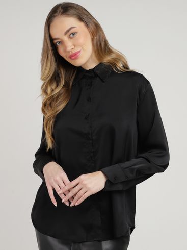 Camisa Autentique Feminina PRETO