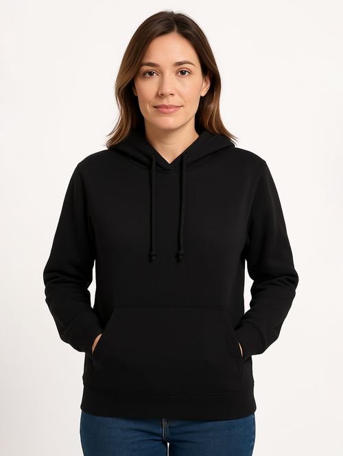 Moletom Canguru Feminino PRETO