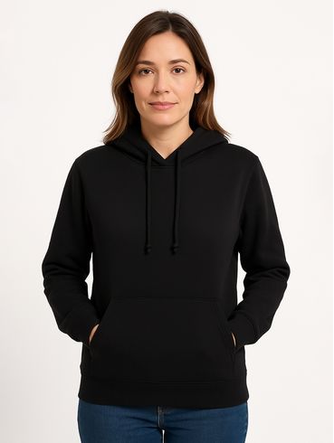 Moletom Canguru Feminino PRETO