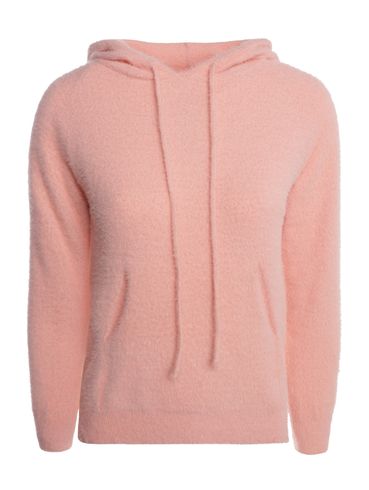 Blusão Tricot Com Capuz Feminino ROSA