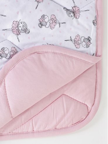 Edredom Para Berço Rosa