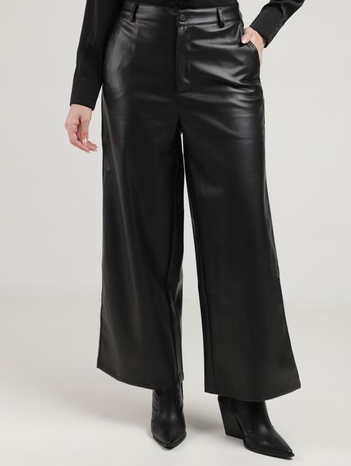 Calça Wide Leg Autentique Feminina Preto