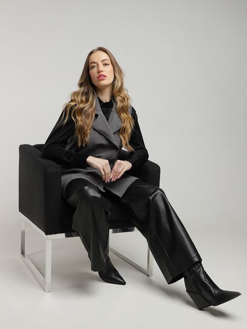 Calça Wide Leg Autentique Feminina Preto