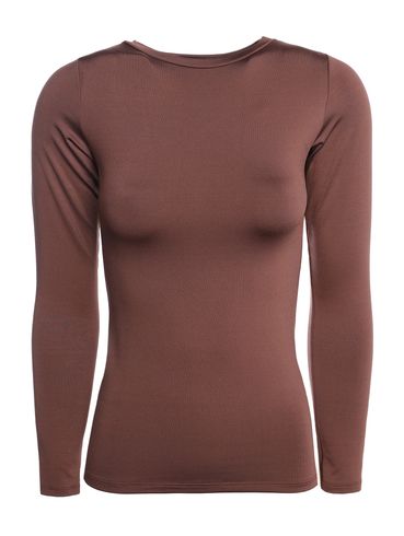 Blusa Manga Longa Térmica Autentique Feminina MARROM