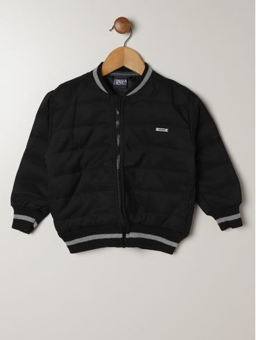 Jaqueta Infantil Para Menino - PRETO