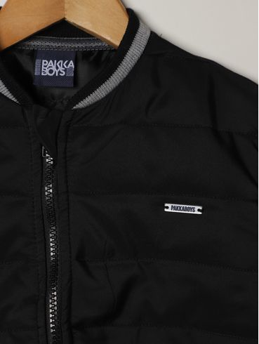 Jaqueta Infantil Para Menino - PRETO