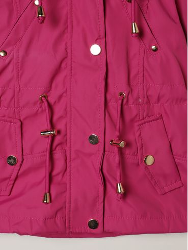 Jaqueta Parka Infantil Para Menina - PINK