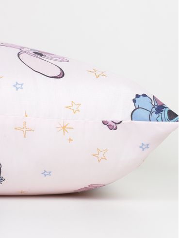 Travesseiro Stitch Love Hedrons ROSA