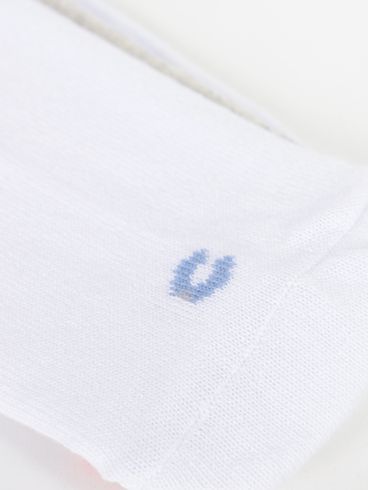 Kit Com 03 Meias Cano Médio Feminina BRANCO/MESCLA