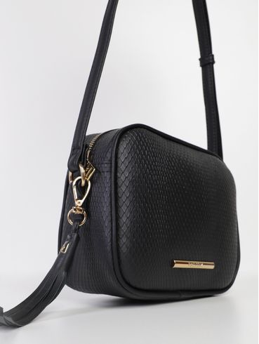 Bolsa Bag Transversal Rafitthy Feminina PRETO