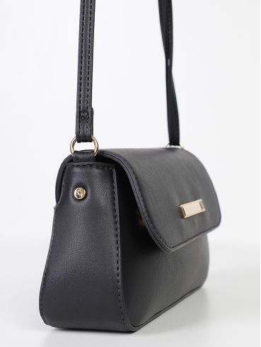 Bolsa Transversal Retangular Rafitthy Feminina PRETO