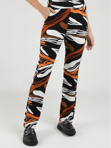 Calça Reta Autentique Feminina PRETO