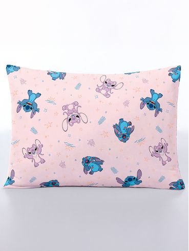 Travesseiro Stitch Love Hedrons ROSA