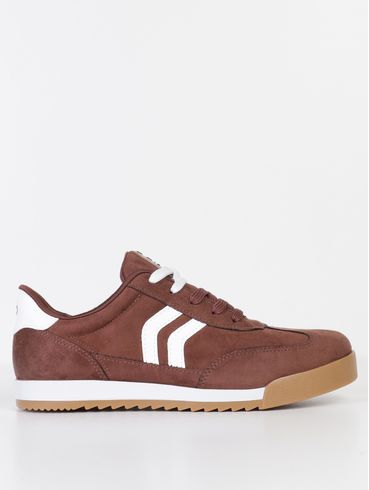Tênis Casual Camurça Via Marte Feminino MARROM