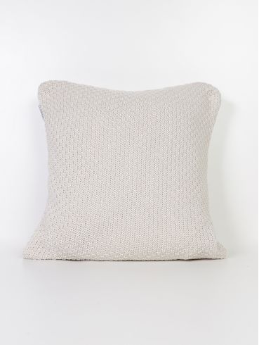 Capa Para Almofada Tricot Classic OFF WHITE