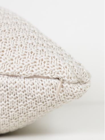 Capa Para Almofada Tricot Classic OFF WHITE