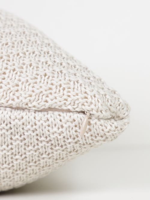 Capa Para Almofada Tricot Classic OFF WHITE