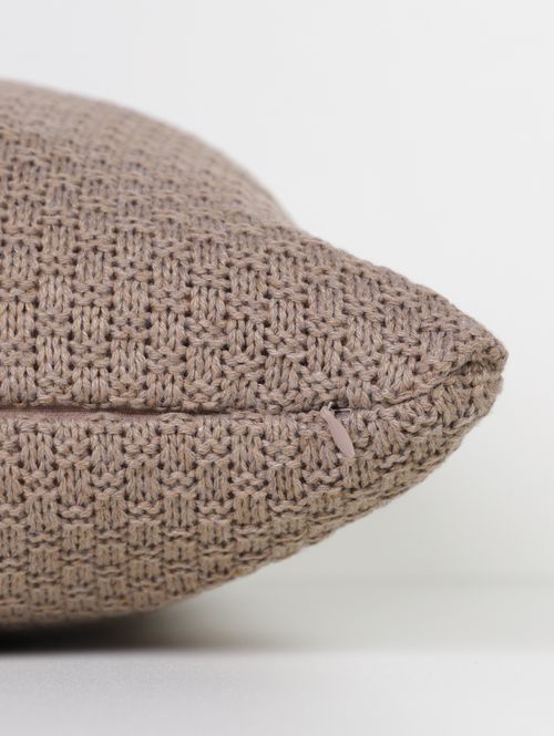 Capa Para Almofada Tricot Classic BEGE