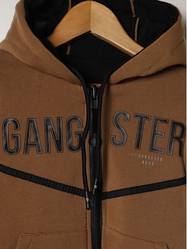 Casaco Parka Infantil Para Menino - PRETO