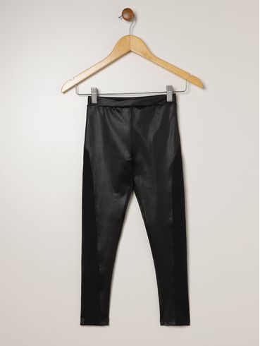 Calça Cirrê Montaria Juvenil Para Menina - PRETO