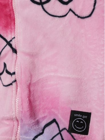 Jaqueta Moletom Juvenil Para Menina - ROSA