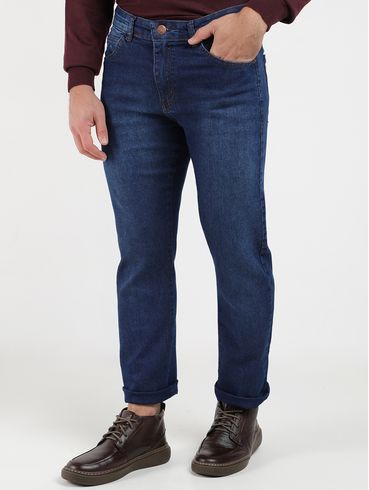 Calça Jeans Reta Vilejack Masculina AZUL