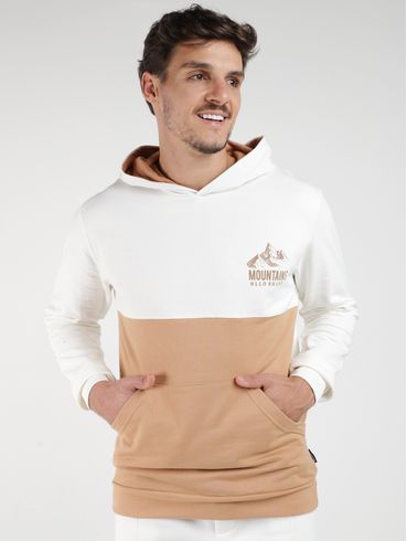 Moletom Masculino OFF WHITE/NUDE
