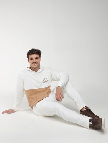 Moletom Masculino OFF WHITE/NUDE