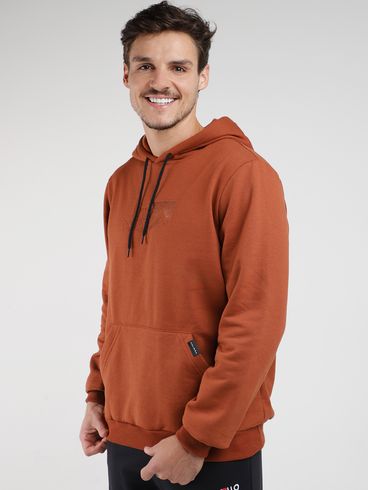 Moletom Com Capuz Masculino OCRE