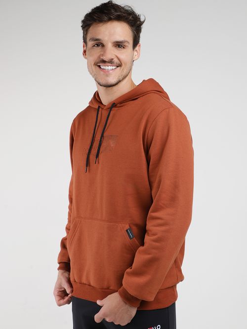 Moletom Com Capuz Masculino OCRE