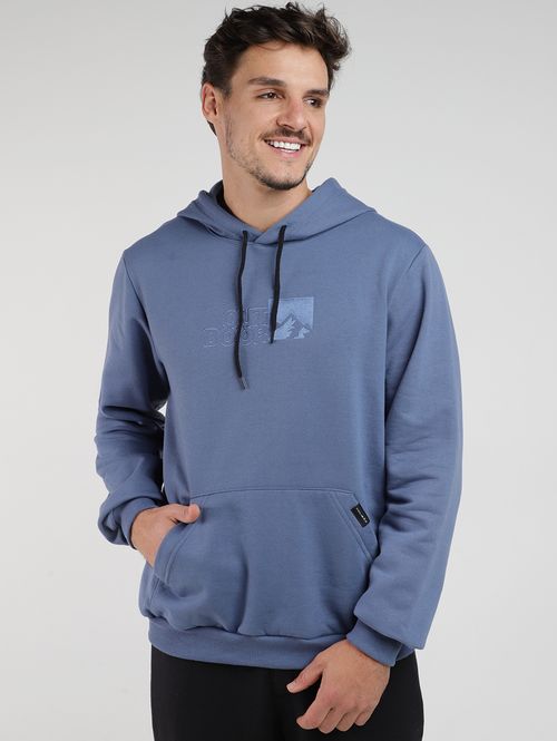 Moletom Com Capuz Masculino AZUL