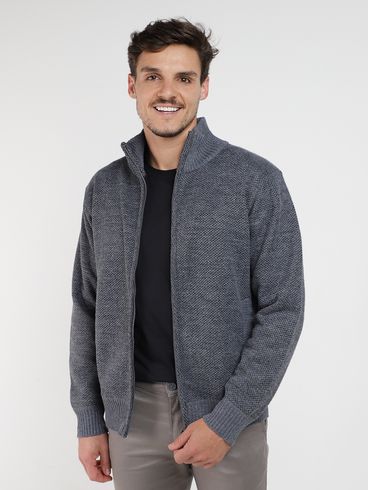 Cardigan Masculino CINZA