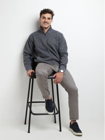 Cardigan Masculino CINZA