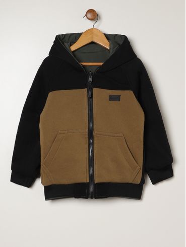 Casaco Parka Infantil Para Menino - VERDE