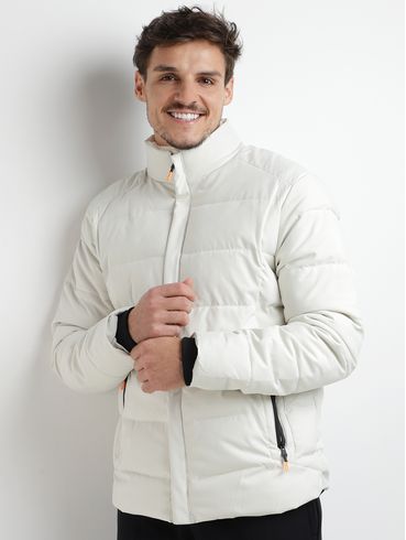 Jaqueta Stuff Masculina OFF WHITE